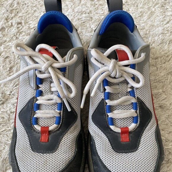 Puma Mens Shoes Thunder Electric Violet Black Quiet Shade Sneakers Size 9.5 - Picture 4 of 8